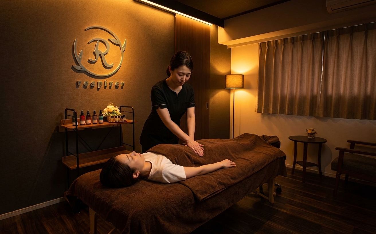 呼吸調整（横隔膜・肋骨アプローチ）