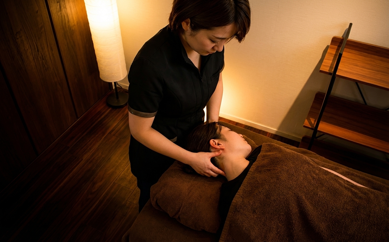 後頭下筋群リリース