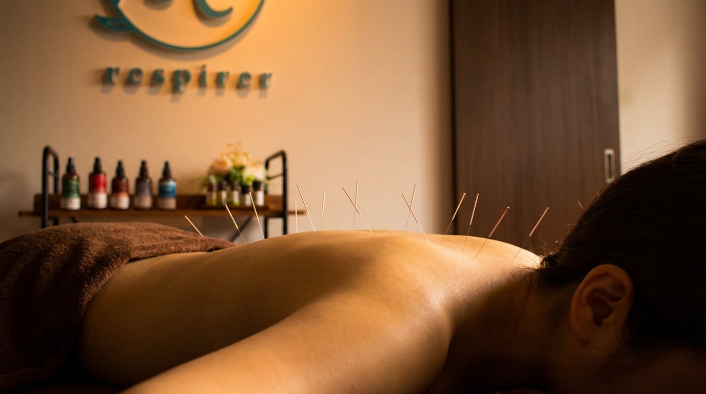 鍼灸治療に使用する鍼のイメージ